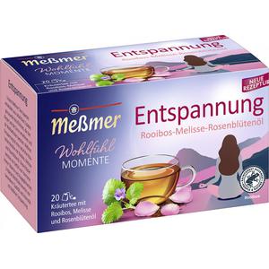 Meßmer Entspannung Rooibos-Melisse-Rosenblütenöl