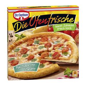 Dr. Oetker Die Ofenfrische Pizza Rucolapesto Tomate