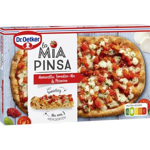 Dr. Oetker La Mia Pinsa Mozzarella, Tomaten-Mix & Pecorino