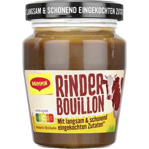 Maggi Rinder Bouillon schonend eingekocht