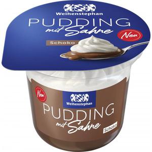 Weihenstephan Pudding mit Sahne Schoko