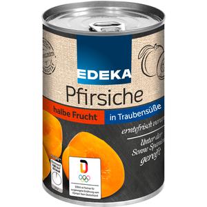 EDEKA Pfirsiche halbe Frucht in Traubensüße 410g