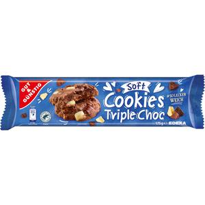 GUT&GÜNSTIG Soft Cookies Triple Chocolate 175g