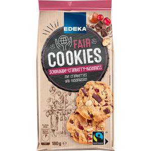 EDEKA Cookies Zartbitter Cranberry Hazelnut 180g