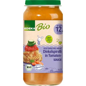 EDEKA Bio Bio EDEKA Dinkel-Spirelli in Tomatensauce ab dem 12.Monat 250g