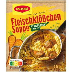 Maggi Guten Appetit Fleischklößchen Suppe