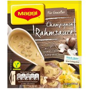 Maggi Für Genießer Champignon Rahmsauce