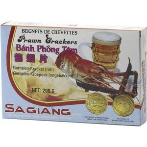 Sagiang Krabbenbrot (roh, 9,8% Garnelen) 200 gram