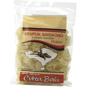 Citea Bali Singkong Pedis Mandiokacracker (roh) 250 gram