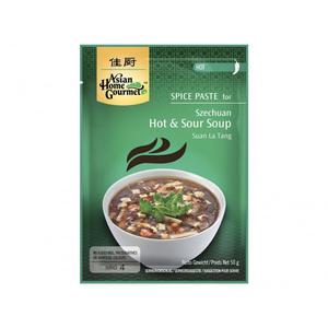 Asian Home Gourmet Szechuan scharf-saure Suppe (Paste) 50 g