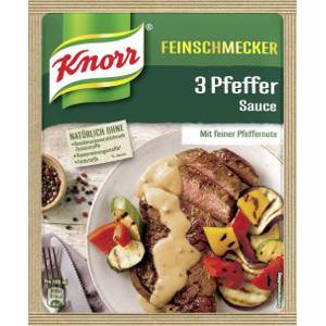 Knorr Feinschmecker 3 Pfeffer Sauce