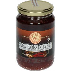 Koningsvogel Sambal Badjak (scharf) - 375 g