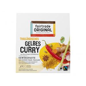 Fairtrade Original Gele Curry pasta