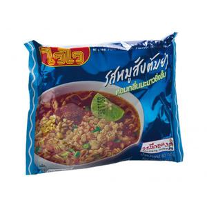 WAI WAI Instant-Nudeln Tom Yum Schweinehackfleisch - 60 g