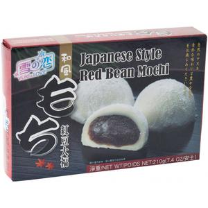 Yuki & Love Mochi Adzuki (japanische Reiskuchen) 210 gram