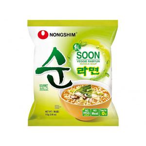 Nong Shim Instant Nudeln Ramyun Soon Gemüse 112 Gramm