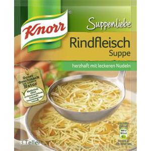 Knorr Suppenliebe Rindfleisch Suppe