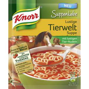 Knorr Suppenliebe Lustige Tierwelt