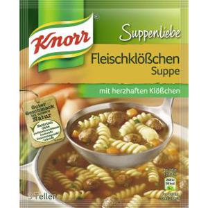 Knorr Suppenliebe Fleischklößchen Suppe