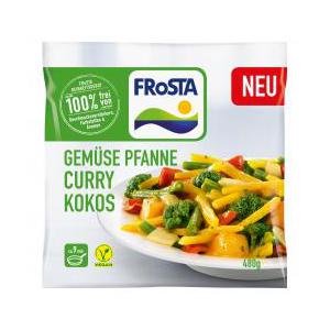 Frosta Gemüse Pfanne Curry Kokos