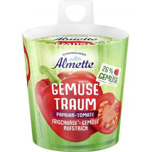 Almette Gemüse Traum Paprika-Tomate