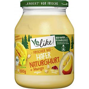 Velike Hafer Naturghurt + Mango