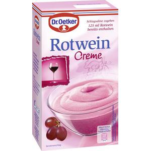 Dr. Oetker Creme Rotwein