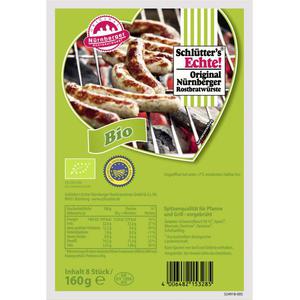 Nürnberger Schlütters Nürnb. Bio Rostbratwurst