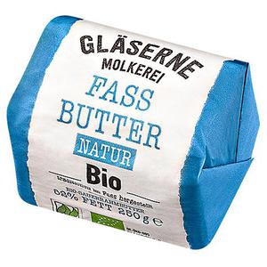 Gläserne Molkerei Bio Fassbutter natur