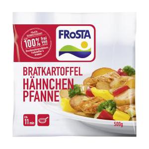 Frosta Bratkartoffel Hähnchen Pfanne