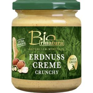 Rinatura Bio Daily Green Erdnusscreme Crunchy