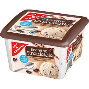 GUT&GÜNSTIG Eiscreme Stracciatella 1000ml