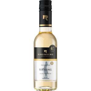 EM ohne Markenname Rheinberg Kellerei Riesling Rhein-Hessen halbtrocken QbA 0,25l