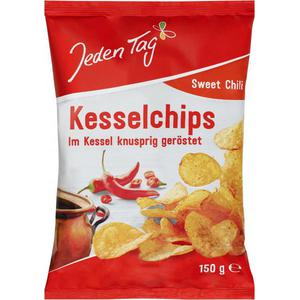 Jeden Tag Kesselchips Sweet Chili