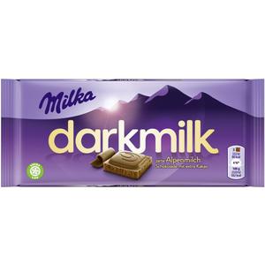 Milka Tafel Darkmilk Alpenmilch