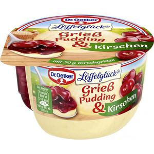 Dr. Oetker Löffelglück Grießpudding & Kirschen