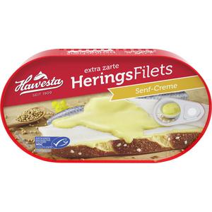 Hawesta Heringsfilets in Senf-Creme