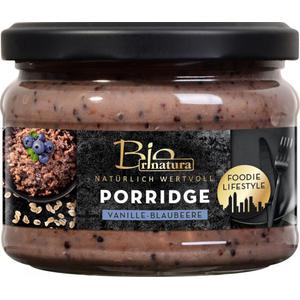 Rinatura Bio Foodie Lifestyle Porridge Vanille-Blaubeere