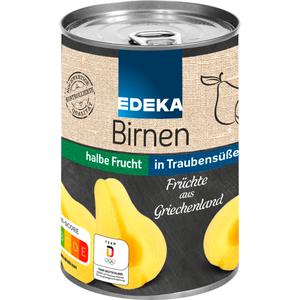 EDEKA Williams Christ Birnen halbe Frucht ohne Zuckerzusatz 410g