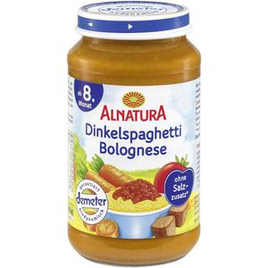 Alnatura Dinkelspaghetti Bolognese