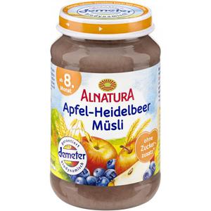 Alnatura Apfel-Heidelbeer-Müsli