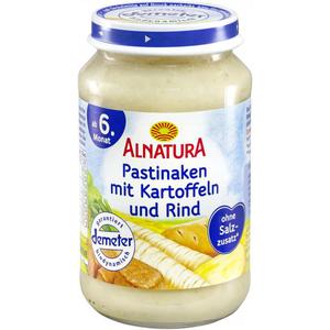 Alnatura Pastinake mit Kartoffeln & Rind