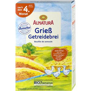 Alnatura Grieß Getreidebrei