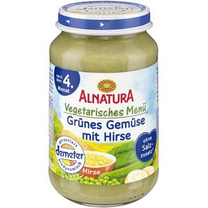 Alnatura Grünes Gemüse mit Hirse