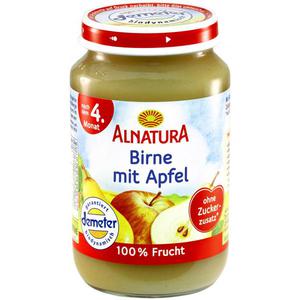 Alnatura Birne mit Apfel 100% Frucht