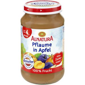 Alnatura Pflaume in Apfel