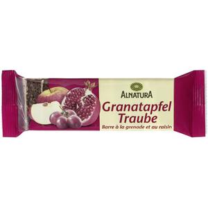 Alnatura Fruchtschnitte Granatapfel Traube