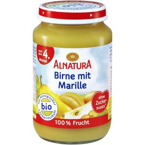 Alnatura Birne mit Marille