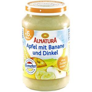 Alnatura Apfel mit Banane und Dinkel