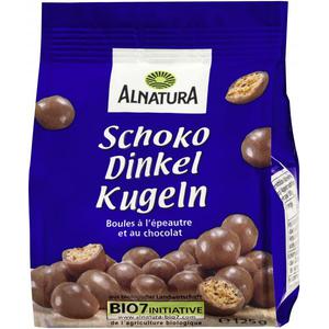 Alnatura Schoko Dinkel Kugeln Vollmilch